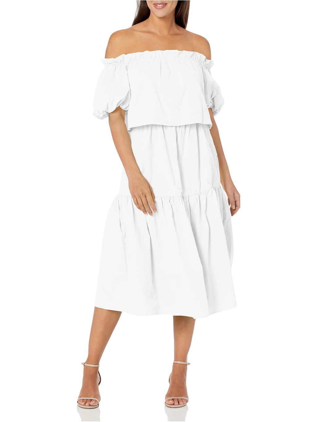 Amanda Uprichard Mirella Dress, White In Size Xs